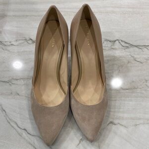 Cole Haan Women's Taupe Suede Heels